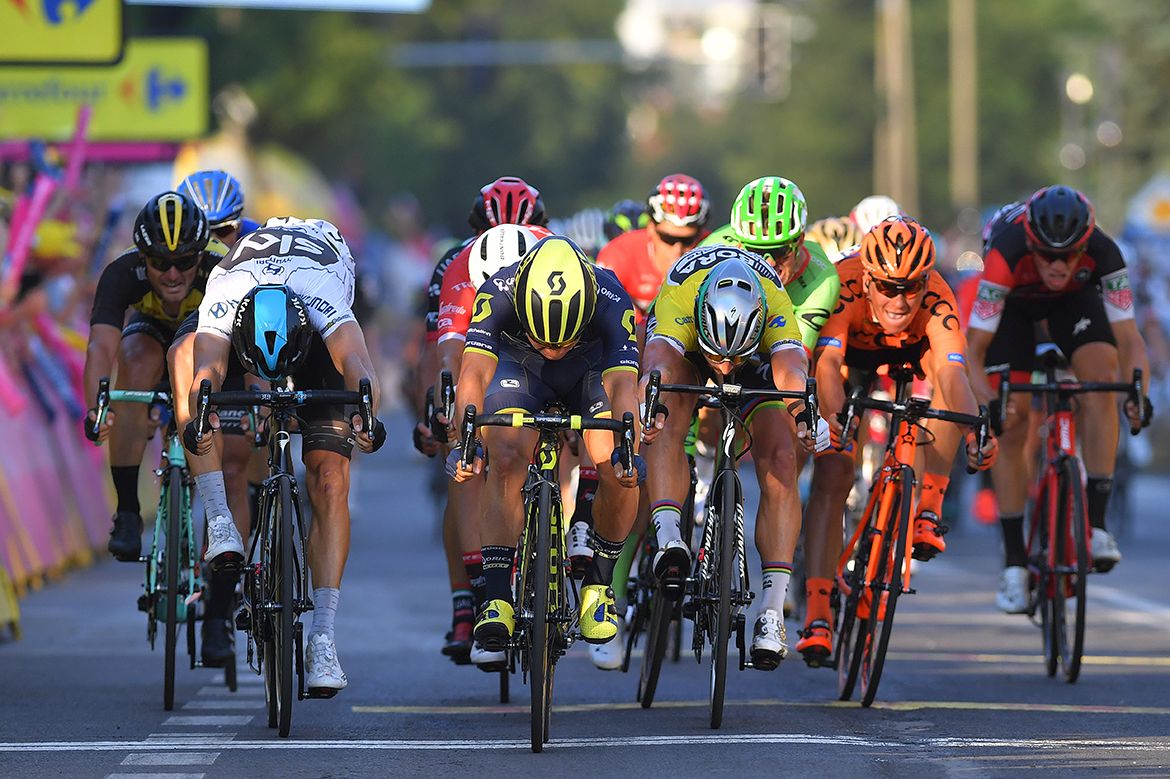 Caleb Ewan wins stage 4 of the Tour de Pologne.