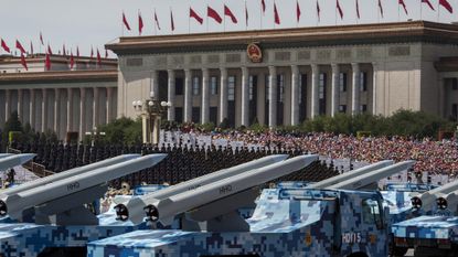 A 2015 military parade in Beijing, China