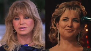 Goldie Hawn CBS Sunday Morning interview and Kate Hudson in Song Sung Blue