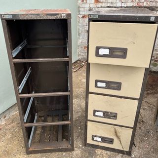 Old filing cabinets