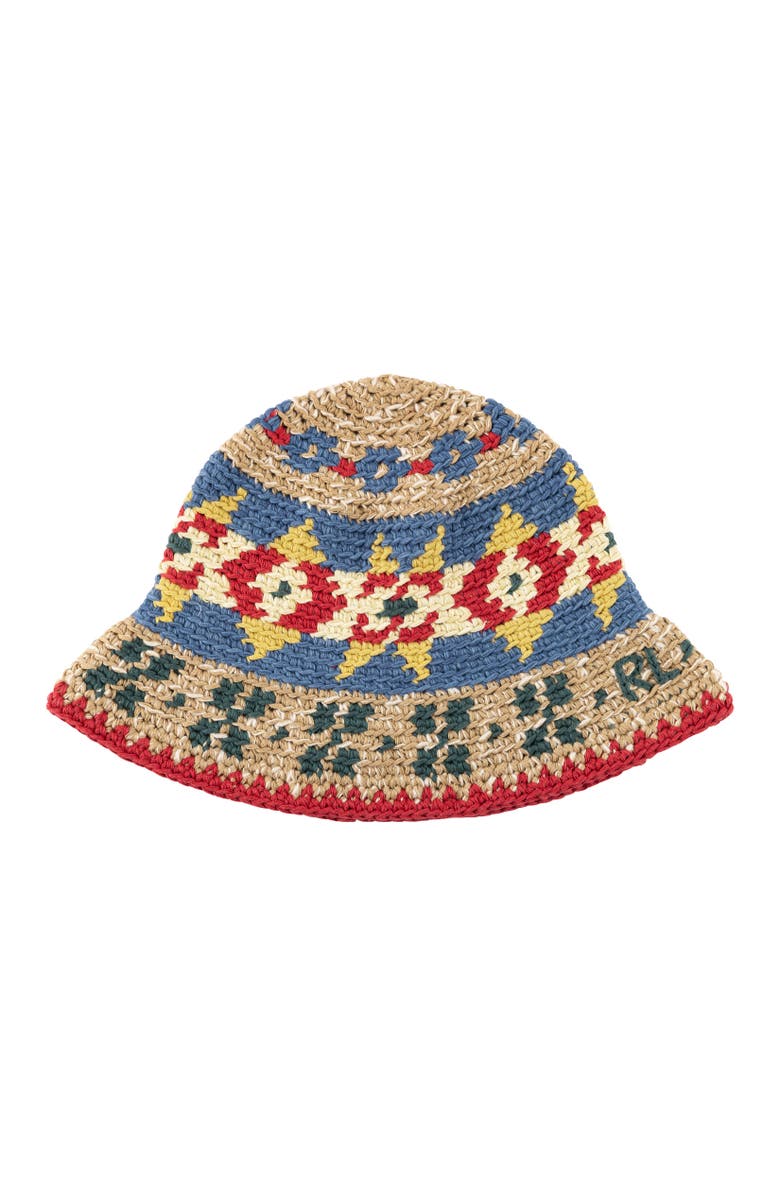 Fairisle Crochet Bucket Hat