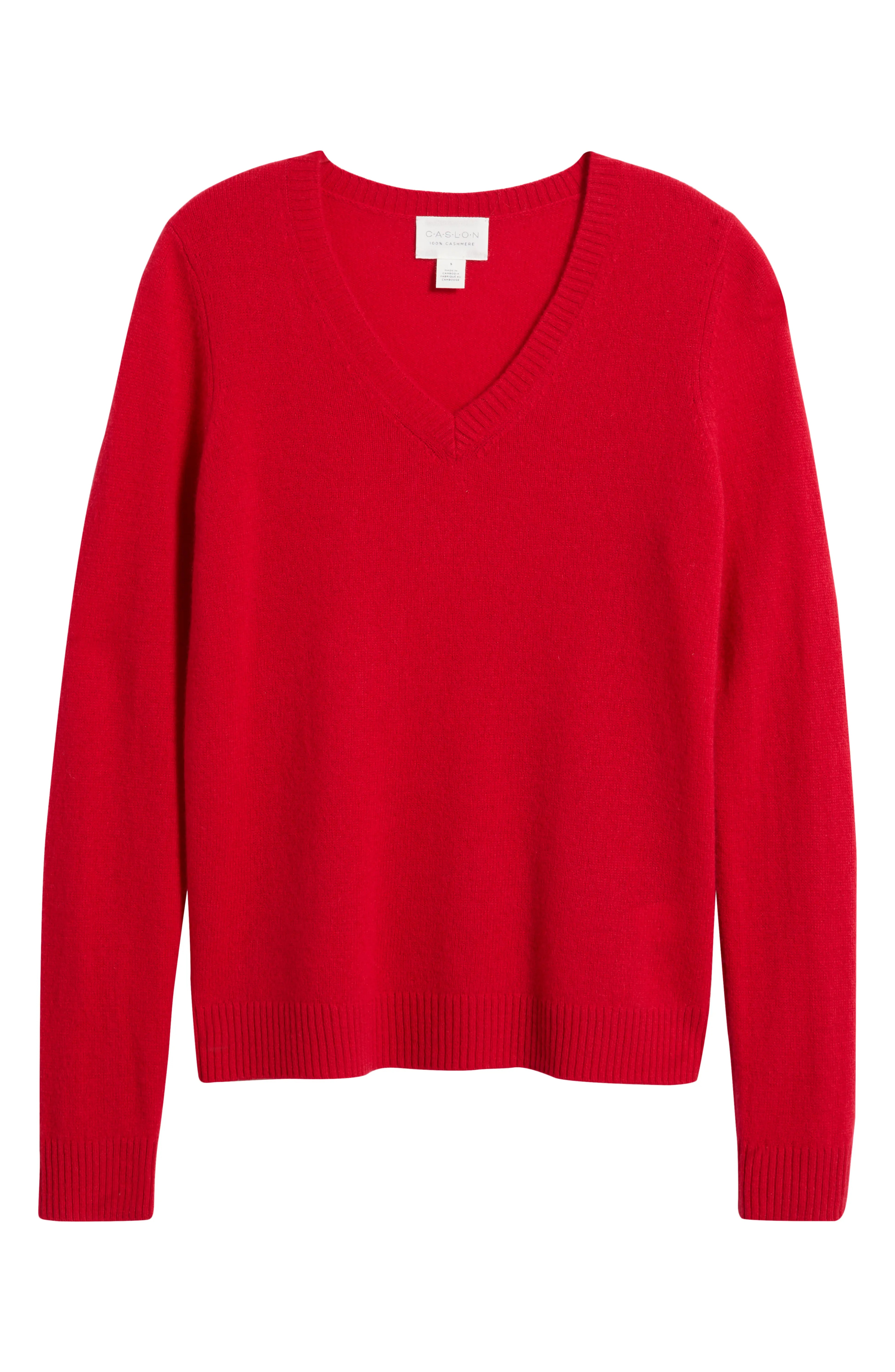 Caslon, Cashmere V-Neck Sweater