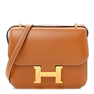 Hermes Veau Butler Constance 18 Natural Sable