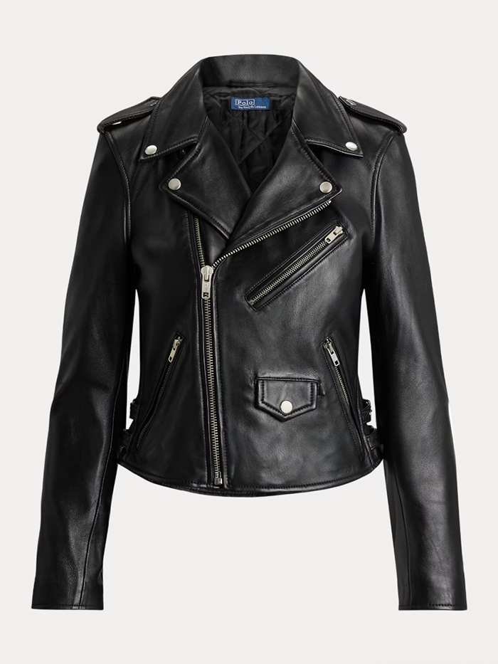 Polo ralph lauren, Leather Moto Jacket