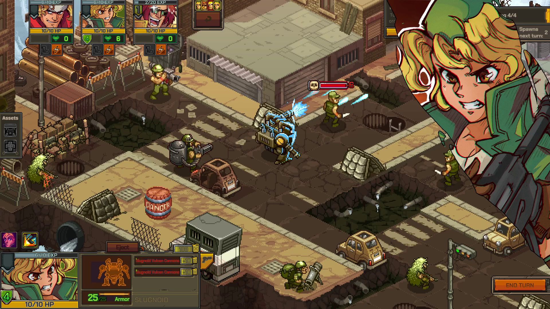 Metal Slug Tactics screenshot (2024)