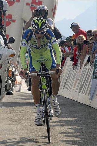 Roman Kreuziger (Liquigas) won the stage and moved into the overall lead.