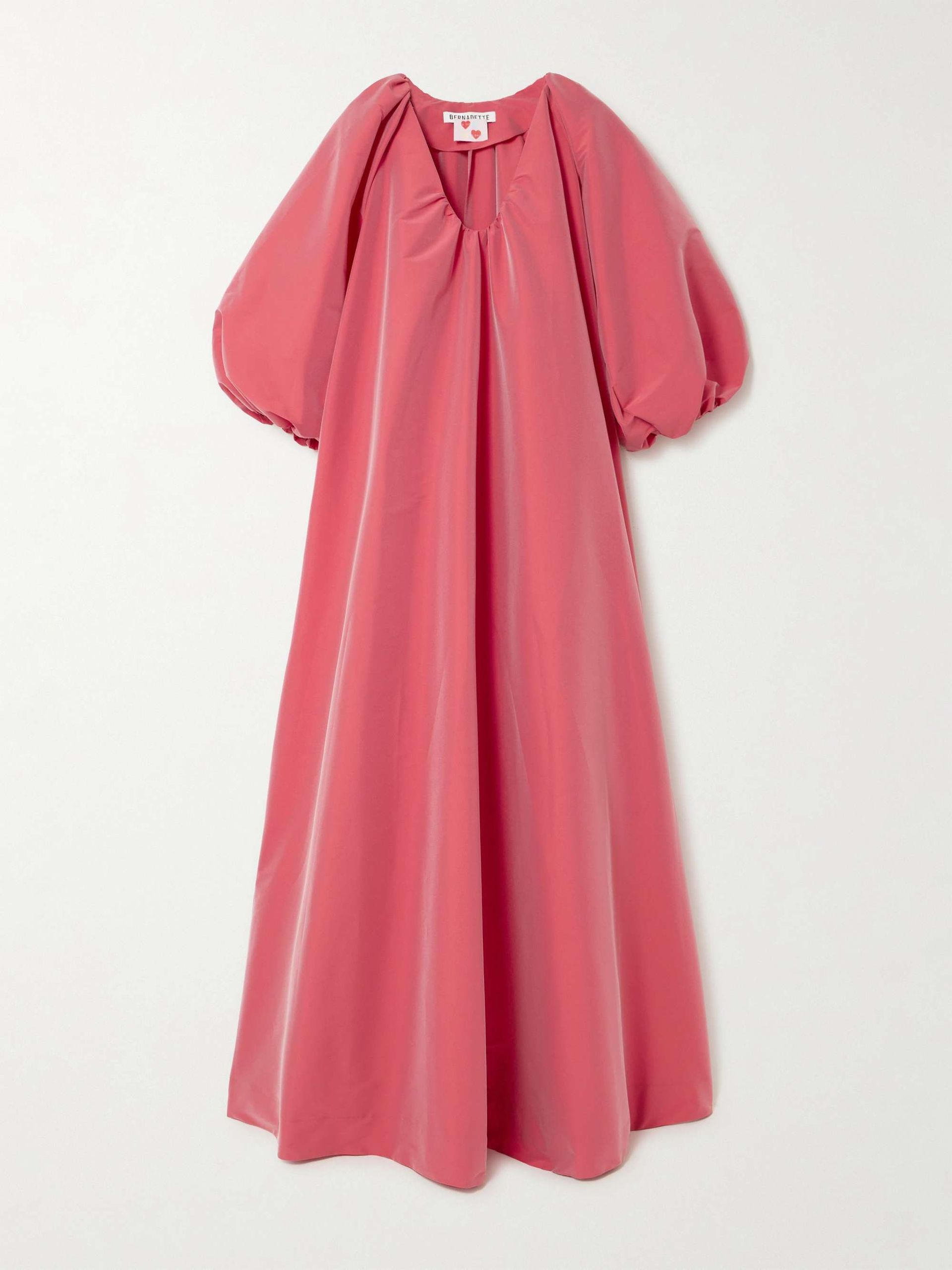 George Gathered Taffeta Gown