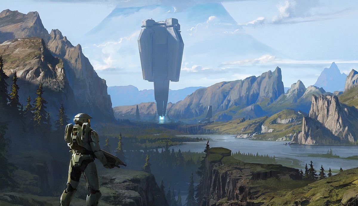 Halo Infinite Concept Art Treasure Trove Released Ahead Of Beta Launch Windows Central