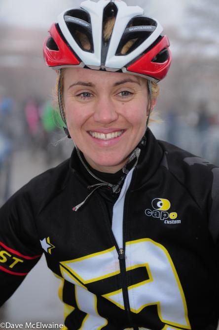 Marion Jamison from Ladies First Racing on the front row
