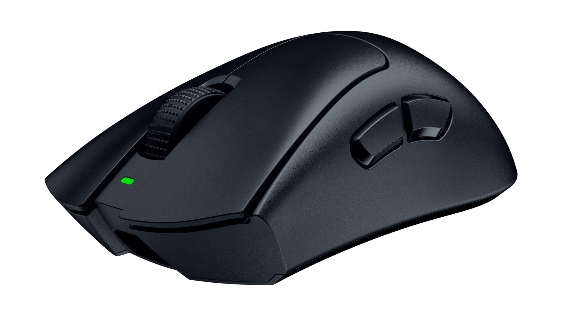 A Razer DeathAdder V3 HyperSpeed mouse against a white background.