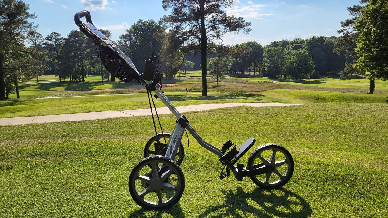 Sun Mountain 2022 Speed Cart V1R Push Cart Review