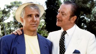 Steve Martin and Michael Cain in Dirty Rotten Scoundrels