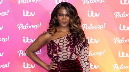 Oti Mabuse attends ITV Palooza! at The Royal Festival Hall