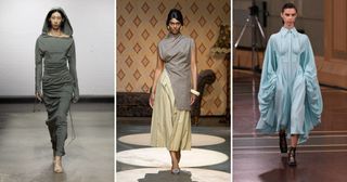 LFW SS25 Trends: Draping