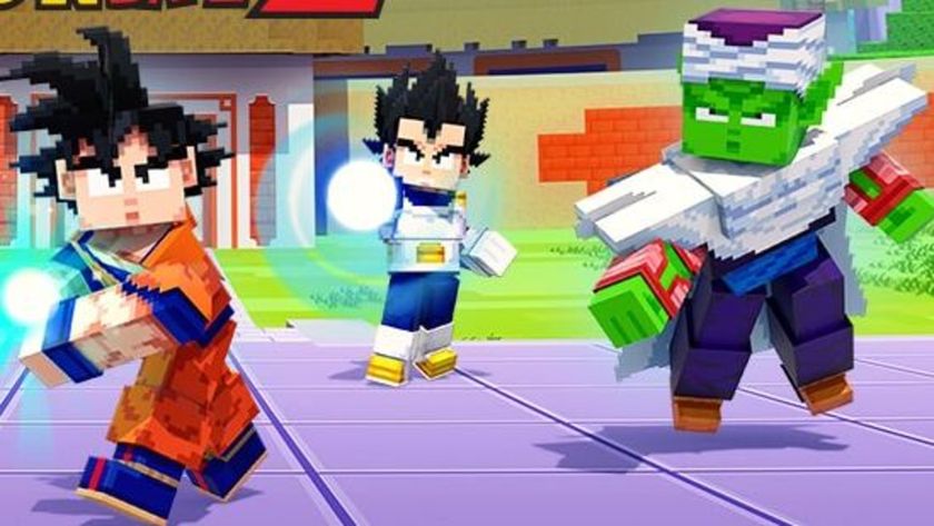 Minecraft Dragon Ball Z DLC Goku, Vegeta, and Piccolo