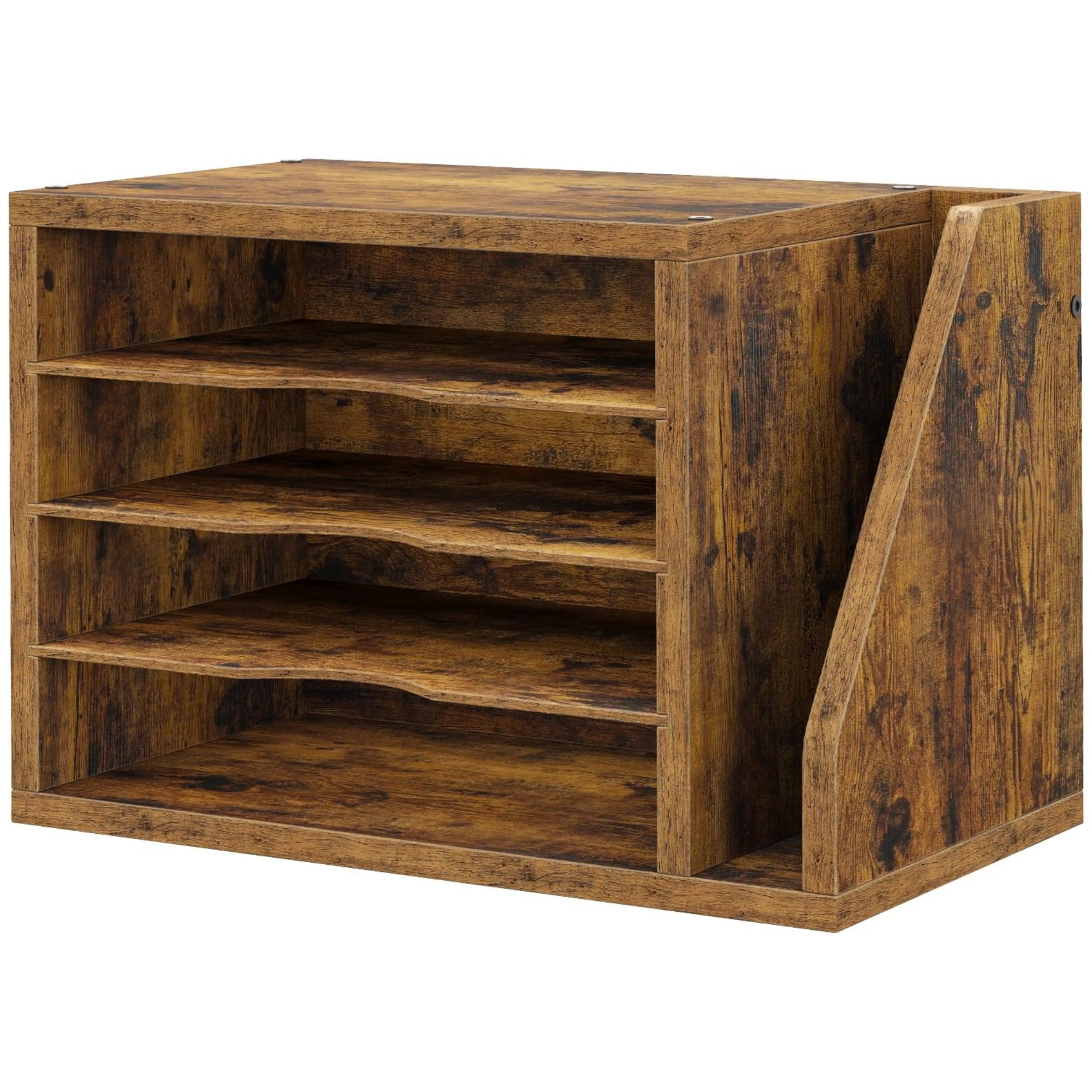 Wooden desk organizer