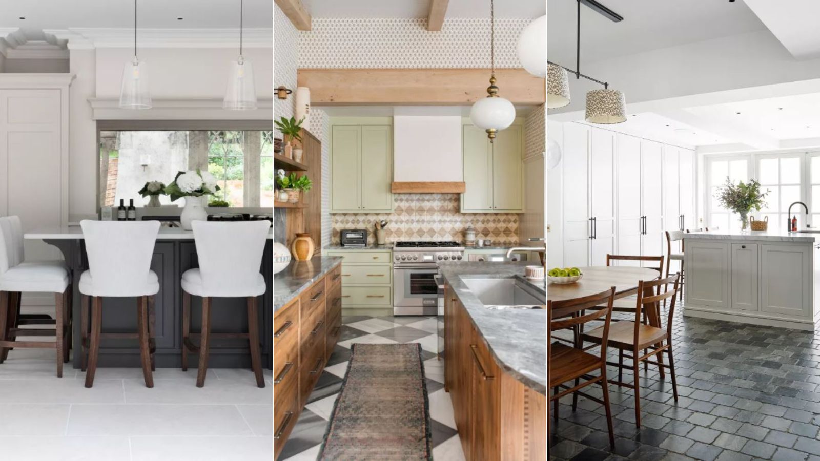 kitchen floor tile ideas – 19 handsome but hardwearing choices |