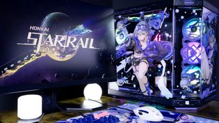 The limited edition Honkai: Star Rail iBuyPower and Hyte gaming PC.