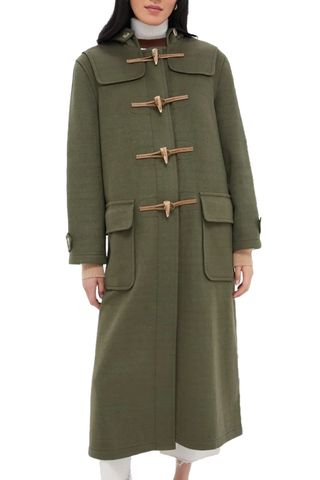 Olive Green Arthur Toggle Coat