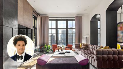 Trevor Noahs Penthouse living room