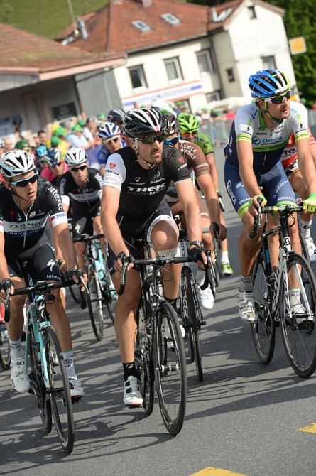 Fabian Cancellara (Trek Factory Racing) sits in the bunch