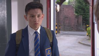 Mason Chen-Williams in Hollyoaks.