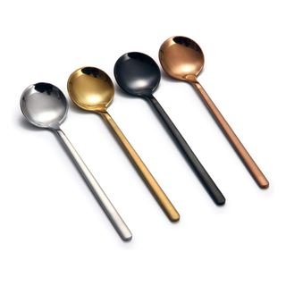 Different colored cofffee spoons from Amazon