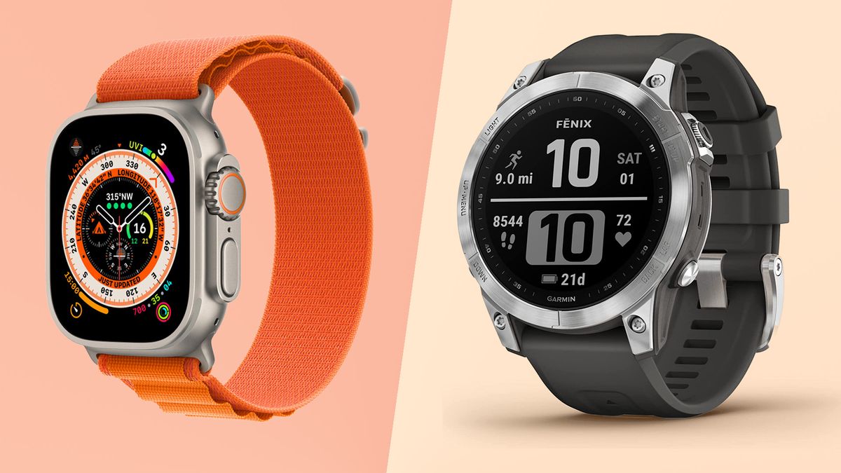 Garmin fenix 5 plus 2025 vs apple watch 4