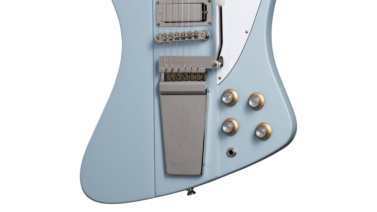 Epiphone Inspired by Gibson Custom 1963 Firebird V bridge