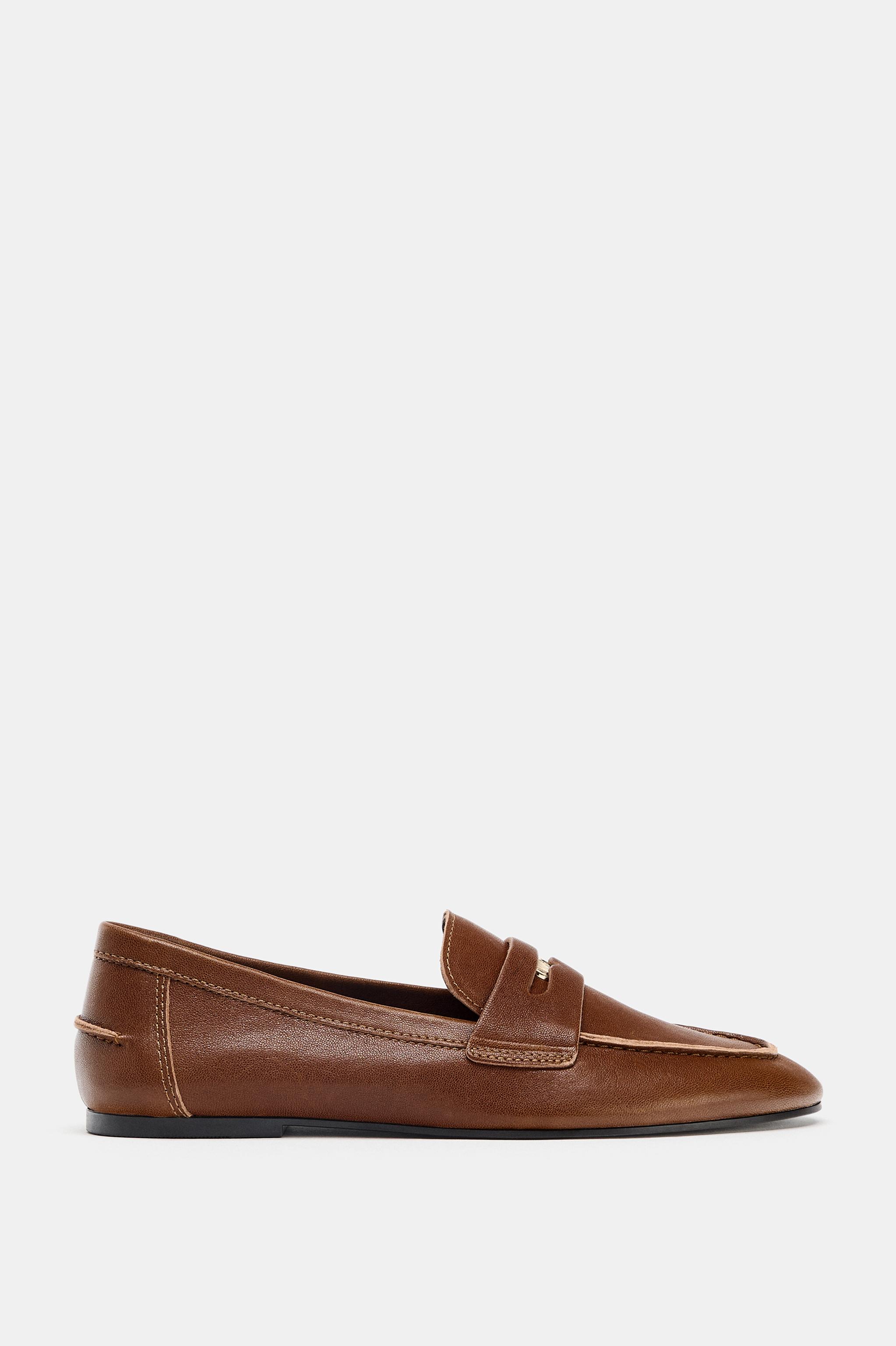 Leather Penny Loafers