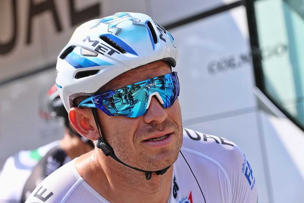 Alexander Kristoff (UAE Team Emirates) at the start of stage 7