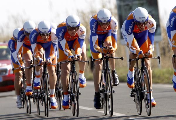 Rabobank shone on a beautiful day at Tirreno-Adriatico