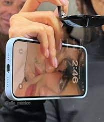 Kylie Jenner's phone lock screen