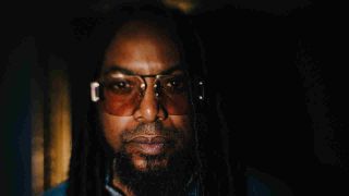 Sevendust’s Lajon Witherspoon posing for a photograph in 2026