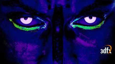 Marketing image for the Voodoo 3 graphics card