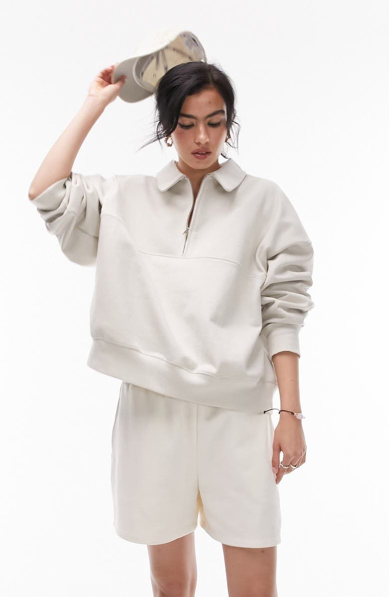 Quarter Zip Sweatshirt