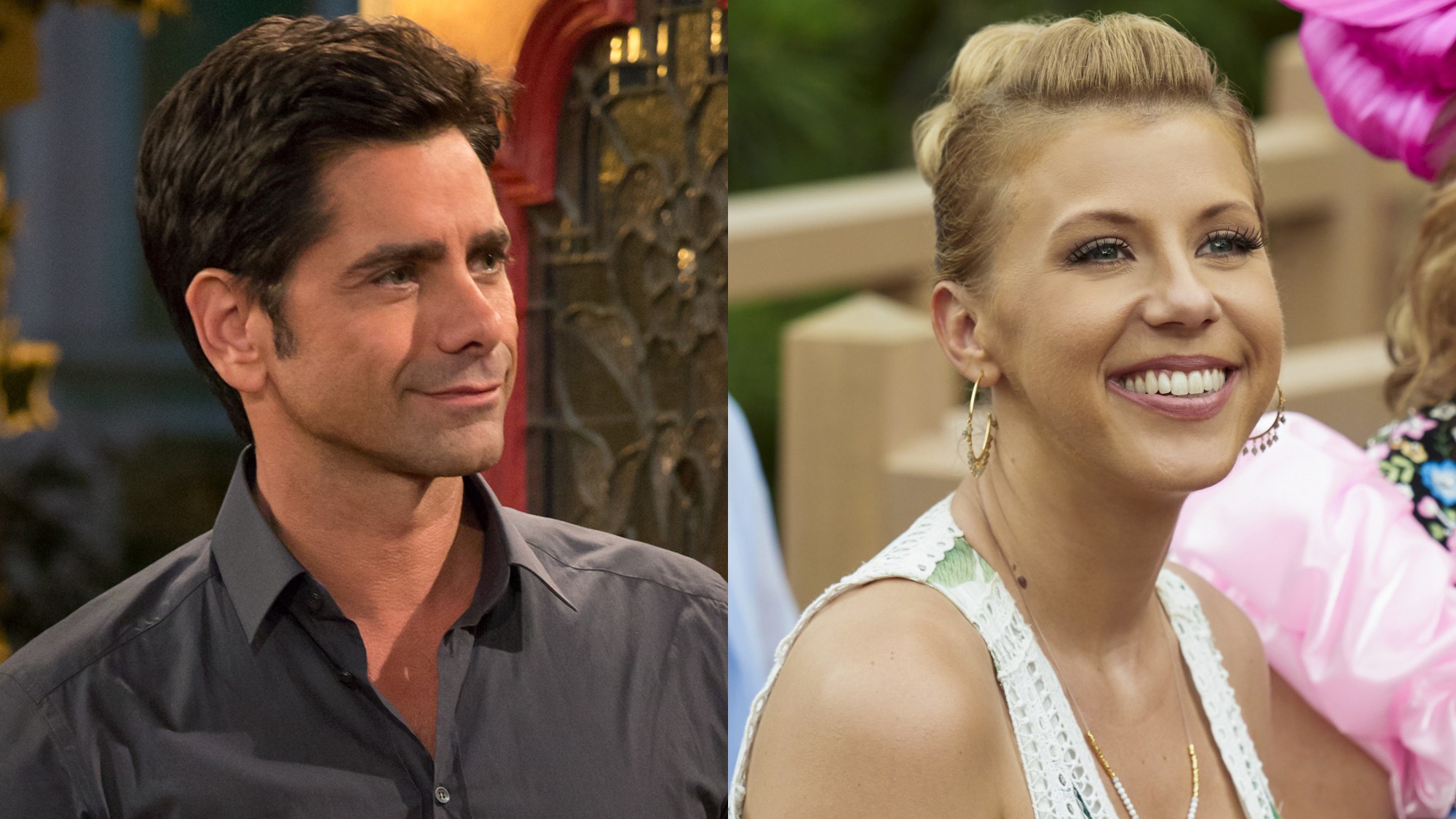 John Stamos and Jodi Sweetin appear on Fuller House.