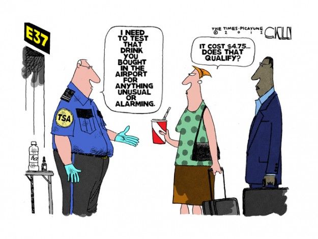 The TSA&amp;#039;s alarming ways