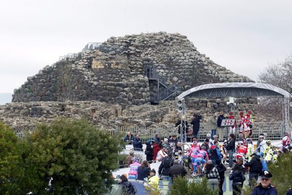 The sign-on was near the archeological ruins of Barumini