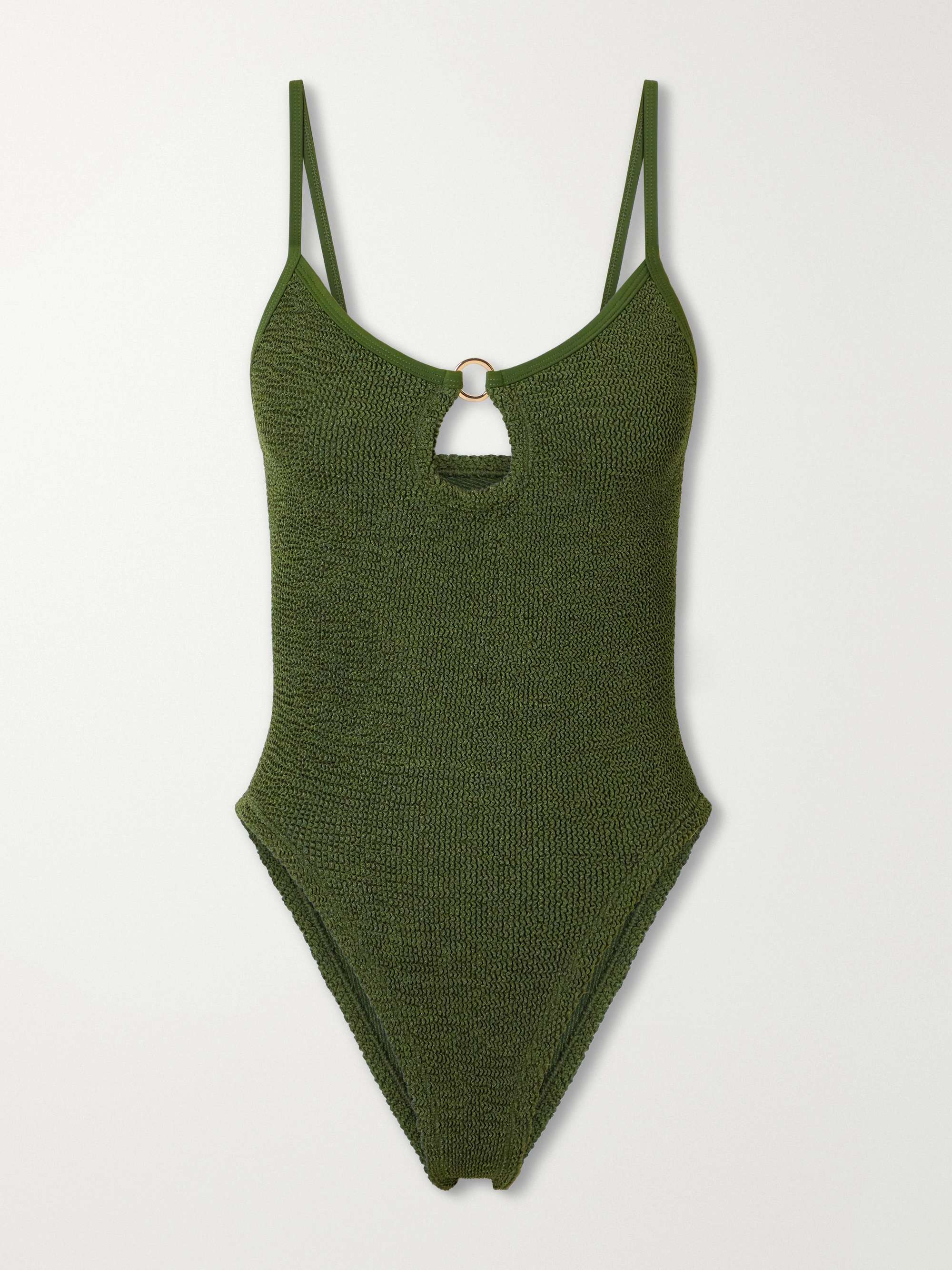 Mia Embellished Cutout Original Crinkle&amp;trade; Swimsuit