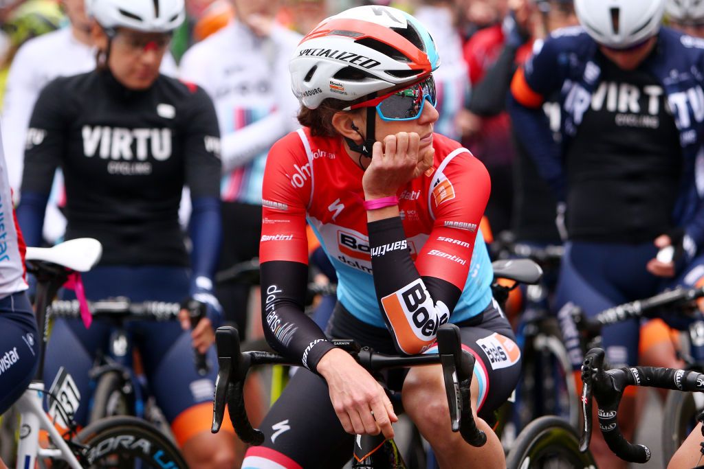 Christine Majerus waits for the start