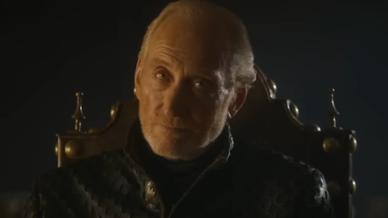 Tywin Lannister (Charles Dance) dismisses King Joffrey on Game of Thrones.