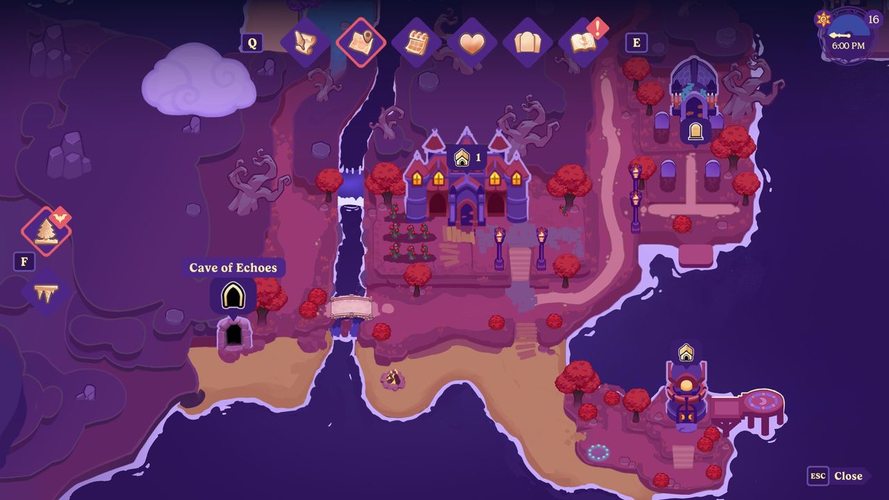 Moonlight Peaks treasure hunt locations
