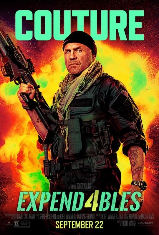 Expendables 4 character poster Randy Couture