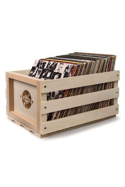 Crosley Radio Record Storage Crate
