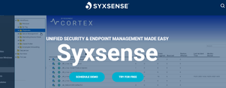 Website screenshot for Syxsense