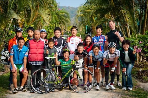 Professional, amateur and young riders, all enjoy training in Thailand