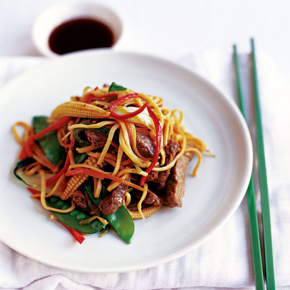 Stir-Fried Beef with Egg Noodles | Dinner Recipes | Woman & Home