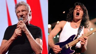 Roger Waters and Eddie Van Halen