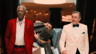Morgan Freeman and Robert De Niro in Last Vegas